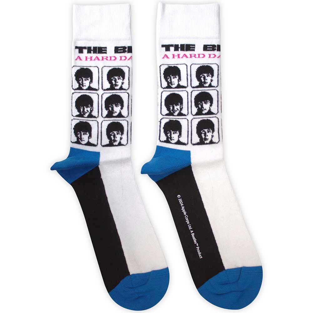 The Beatles - A Hard Day's Night Album Socken - Weiß